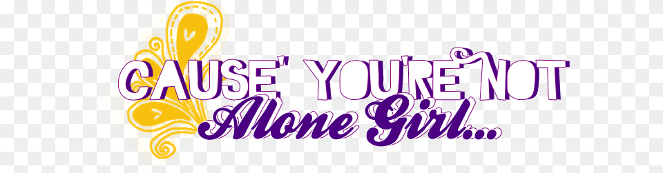 Download Alone Quotes Hd Damaris, Purple Png Image