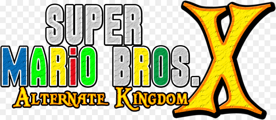 Download Alternative Kingdom Logo By New Super Mario Bros, Text, Person, Face, Head Png Image