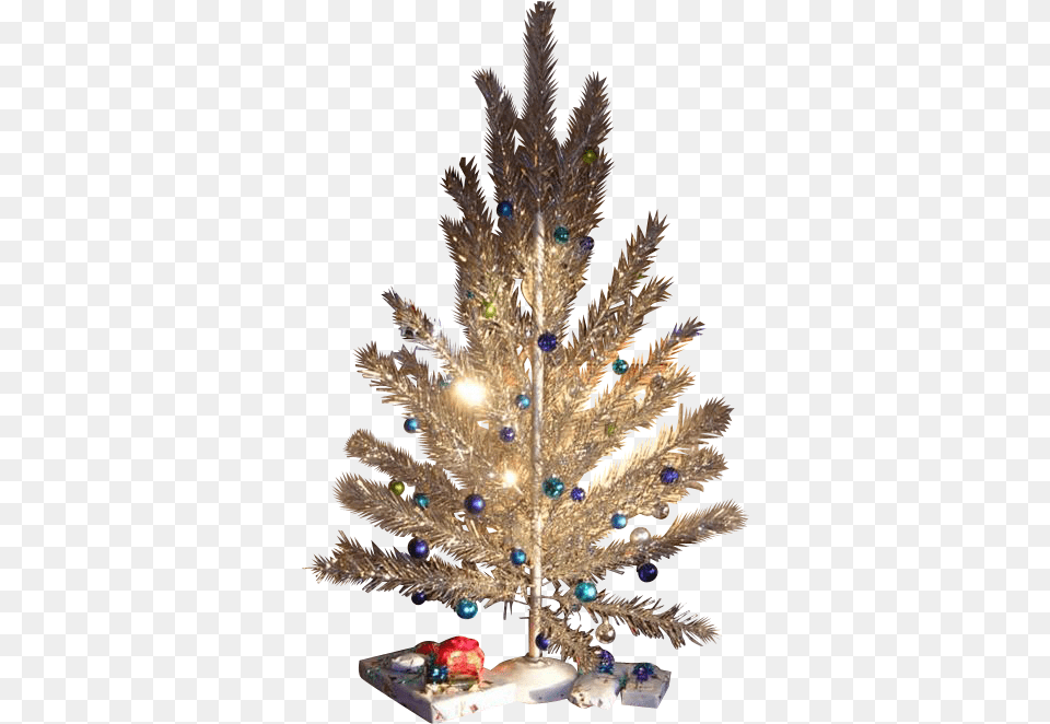 Download Aluminum Christmas Trees With Aluminum Christmas Tree, Christmas Decorations, Festival, Chandelier, Christmas Tree Png Image