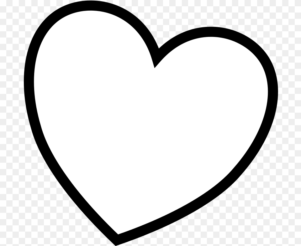 Download Amazing Black Heart Outline With Coloring Heart Coloring, Astronomy, Moon, Nature, Night Png
