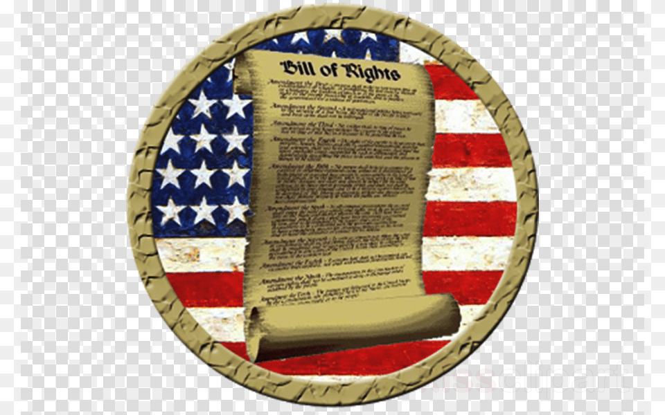 Download American Flag And The Bill Of Rights Clipart, American Flag, Machine, Wheel, Text Free Transparent Png