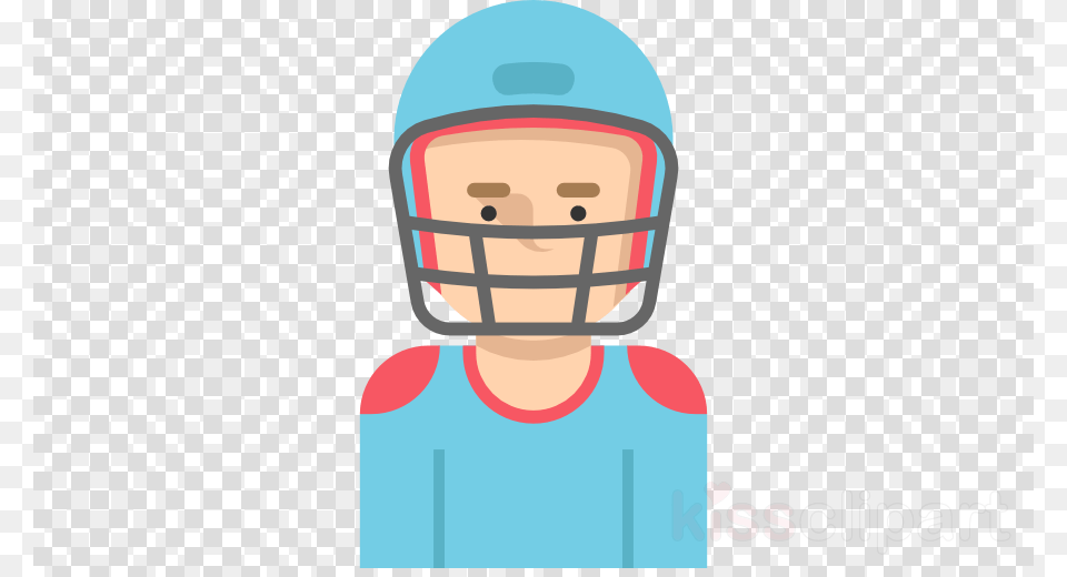 Download American Football Player Icon Clipart, Helmet, American Football, Person, Playing American Football Png