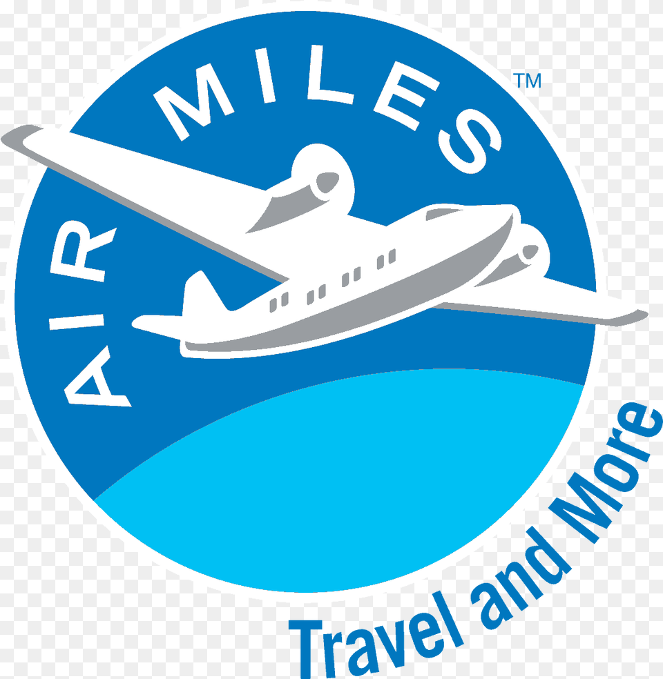 Download Amex Gold Credit Card Airmiles Air Miles Logo Air Miles Logo, Aircraft, Transportation, Vehicle, Airliner Free Png