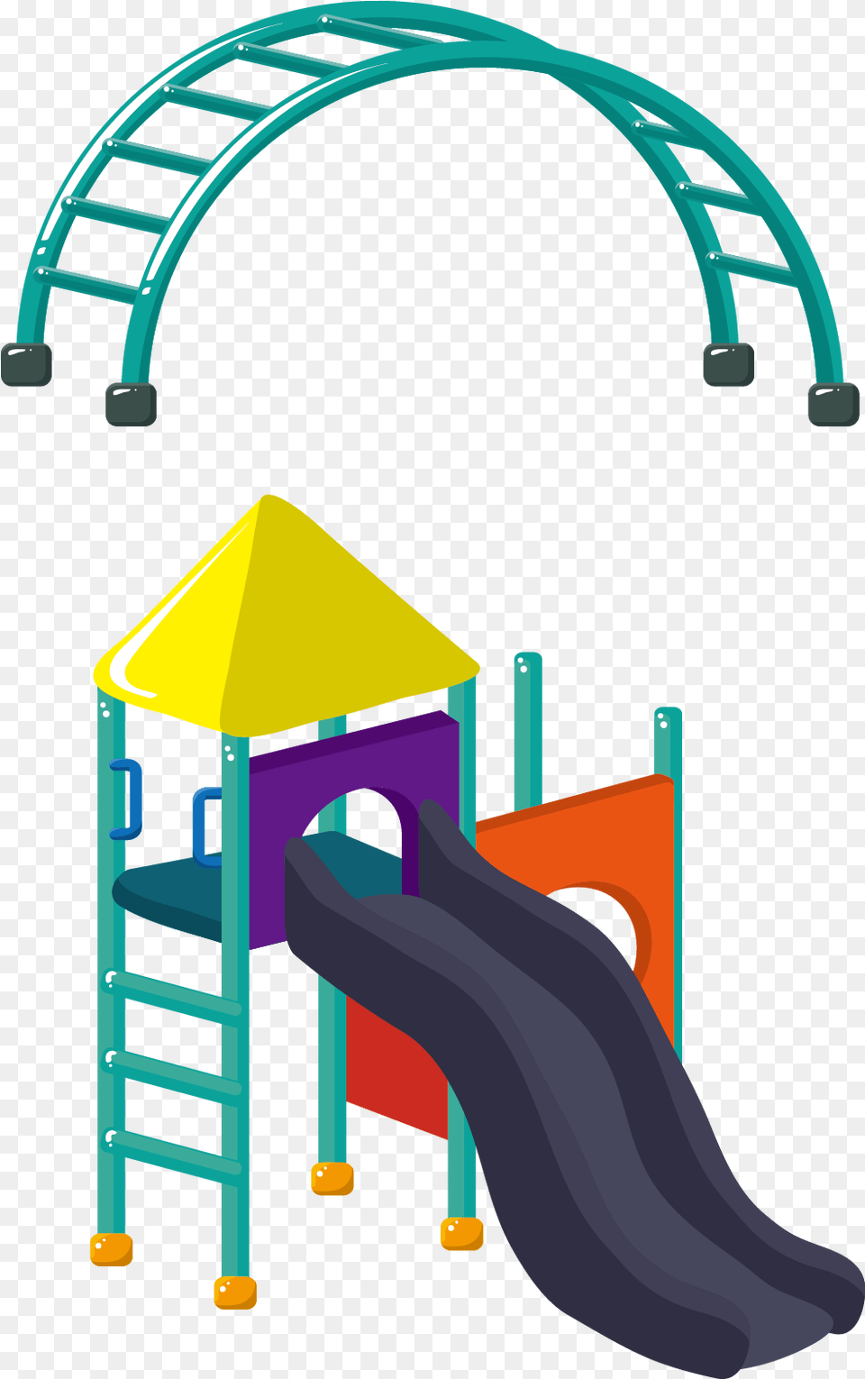 Download Amusement Park Toy Children S Playground Clipart, Outdoor Play Area, Outdoors, Play Area, Slide Png Image