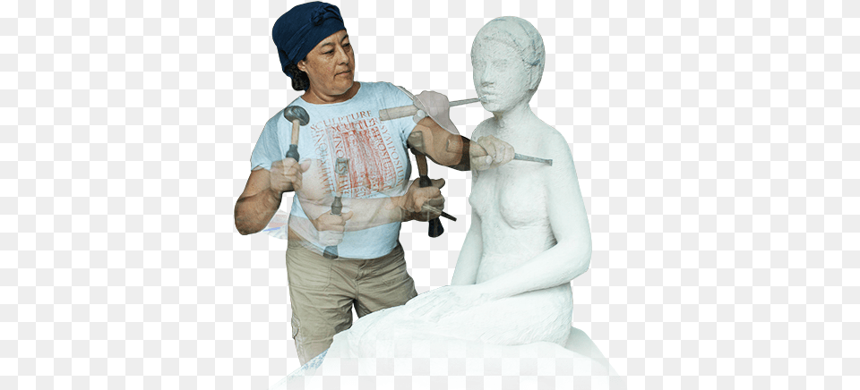 Amy Brier Stone Artist Sculpture People Sculptor, Adult, Person, Man, Male Free Png Download