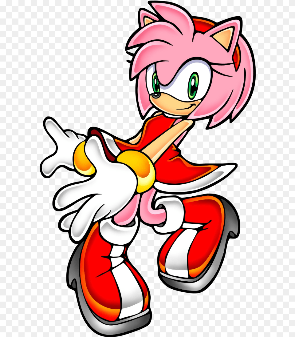 Download Amy Rose Sonic Advance 2 Hd Amy Sonic Adventure 2 Art, Book, Comics, Publication, Baby Png
