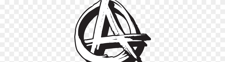 Anarchy Transparent Logo, Symbol, Person Free Png Download