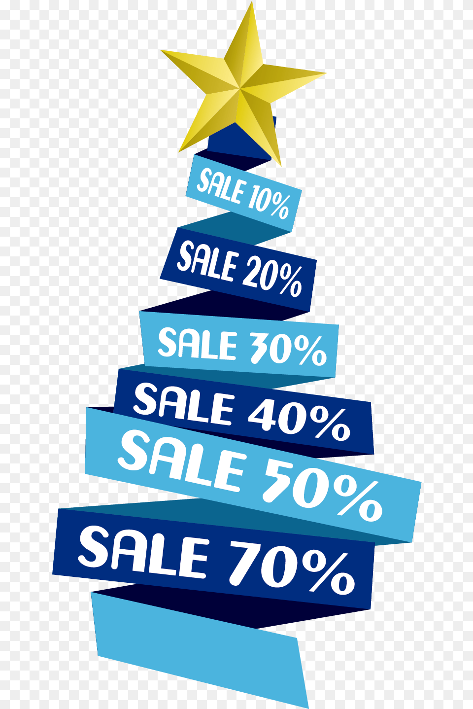 Download And Blue Discount Tree Discounts Vector Allowances Vertical, Symbol Free Transparent Png