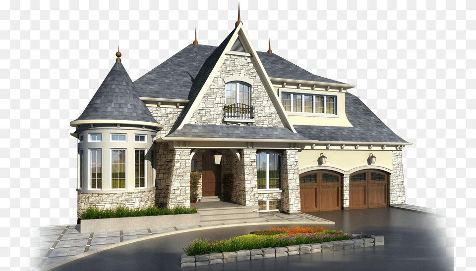 Download And Use House Big House, Garage, Indoors, Door, Plant Png Image