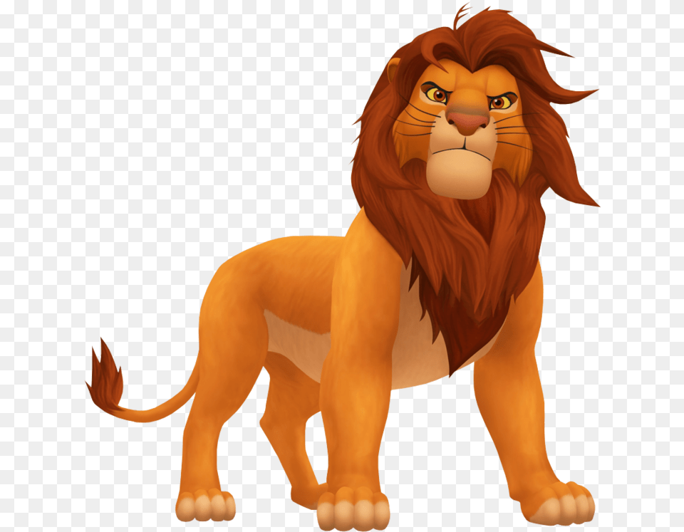 Download And Use Lion Icon Simba Kingdom Hearts, Animal, Mammal, Wildlife, Face Png Image