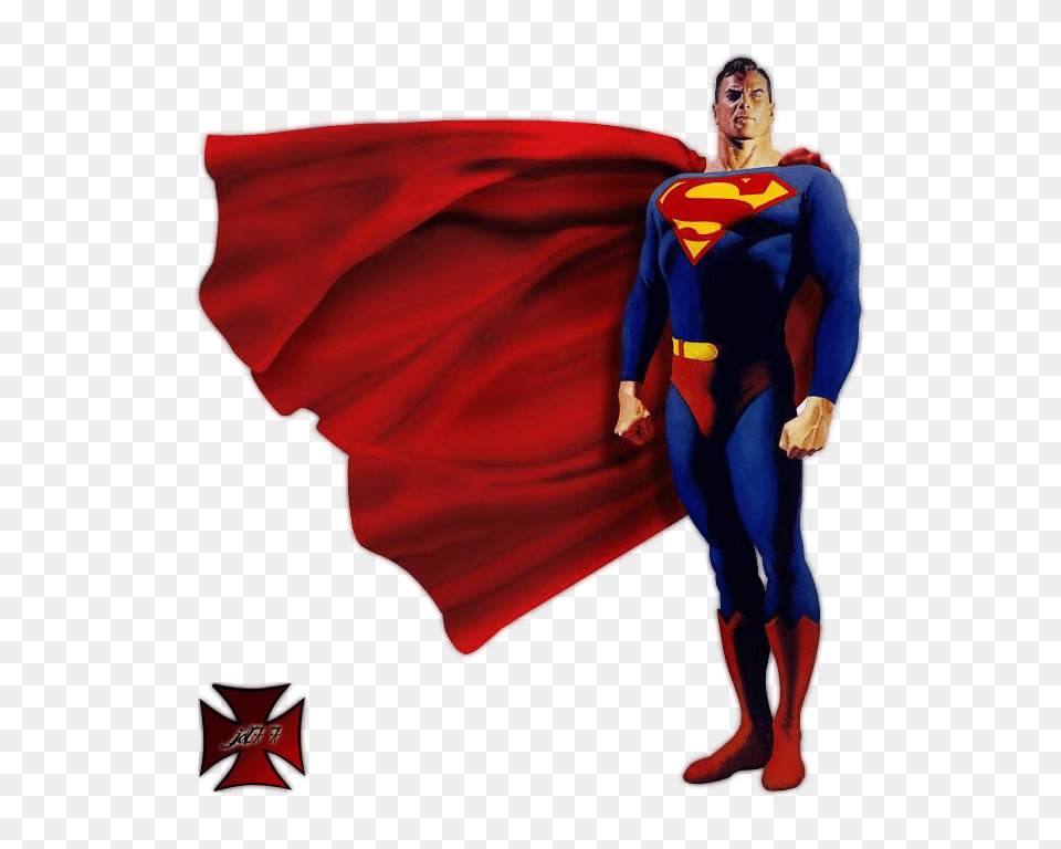 Download And Use Superman Clipart, Cape, Clothing, Costume, Person Free Transparent Png