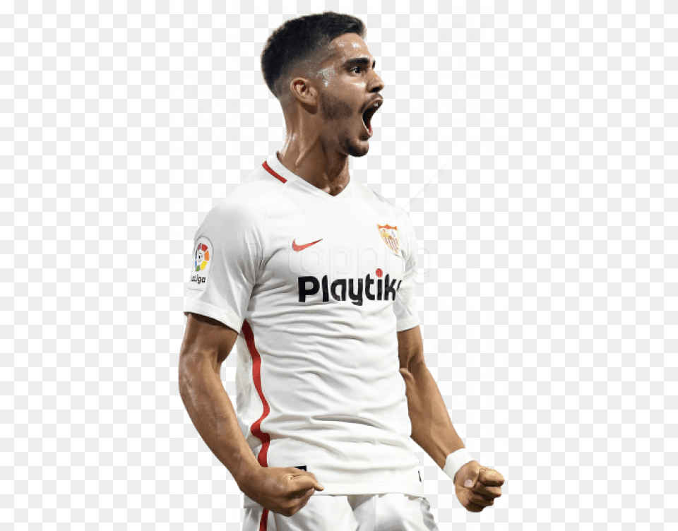 Andr Silva Images Background Andre Silva Sevilla, Shirt, Person, Clothing, Face Free Png Download