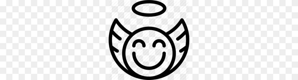 Angel Icon Clipart Smiley Computer Icons Clip Art, Stencil, Smoke Pipe, Symbol Free Png Download