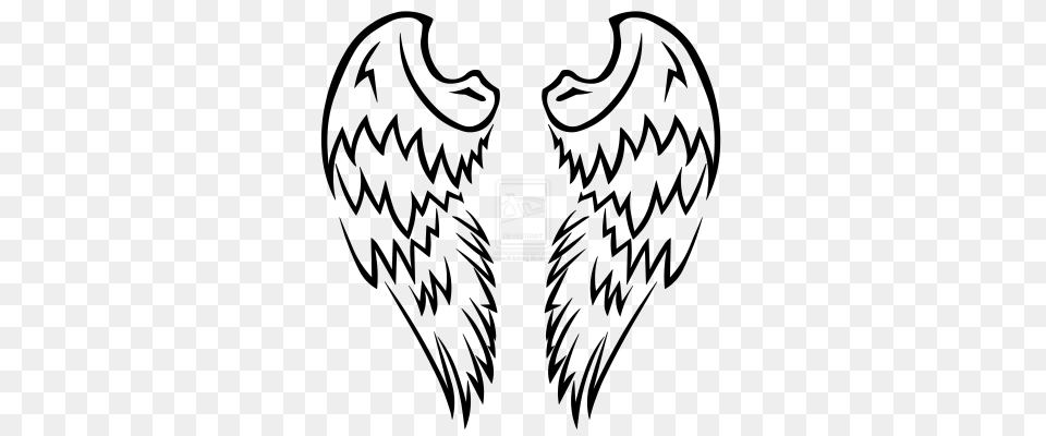 Angel Tattoos Transparent Image And Clipart, Logo Free Png Download