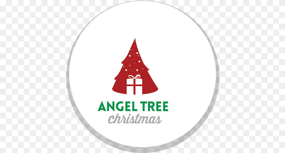 Download Angel Tree Christmas Logo Panties Full Size Circle, Disk Free Transparent Png