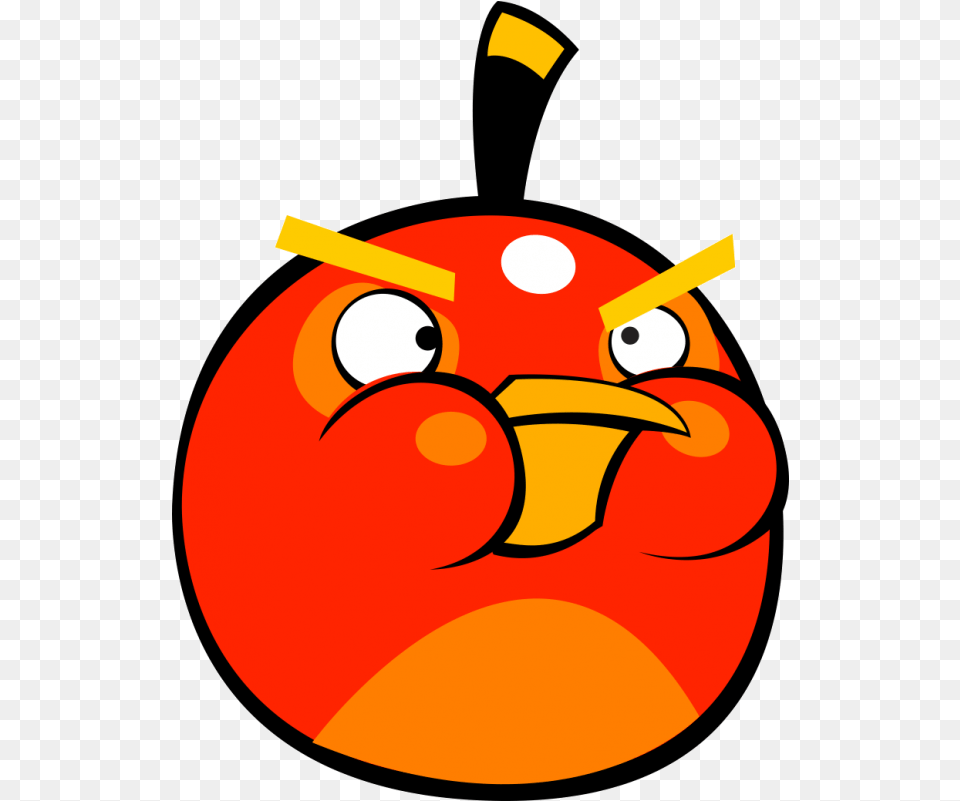 Angry Birds Clipart Star Angry Angry Birds Red, Apple, Food, Fruit, Plant Free Png Download