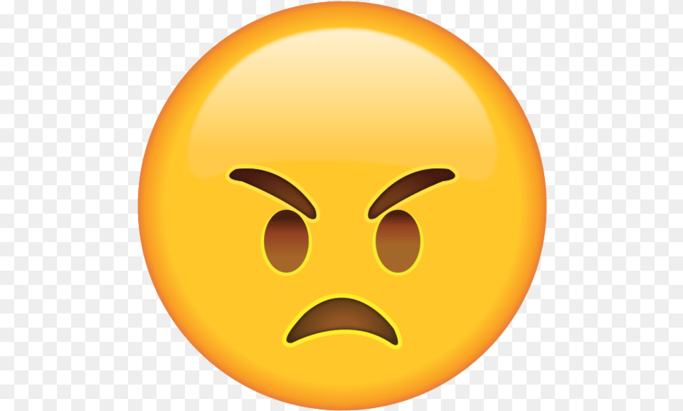 Download Angry Emoji Icon Angry Emoji, Sun, Outdoors, Nature, Sky Free Transparent Png