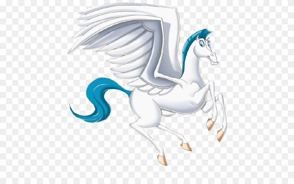 Download Animal Disney And Hercules Transparent Pegasus Hercules, Bird Png Image