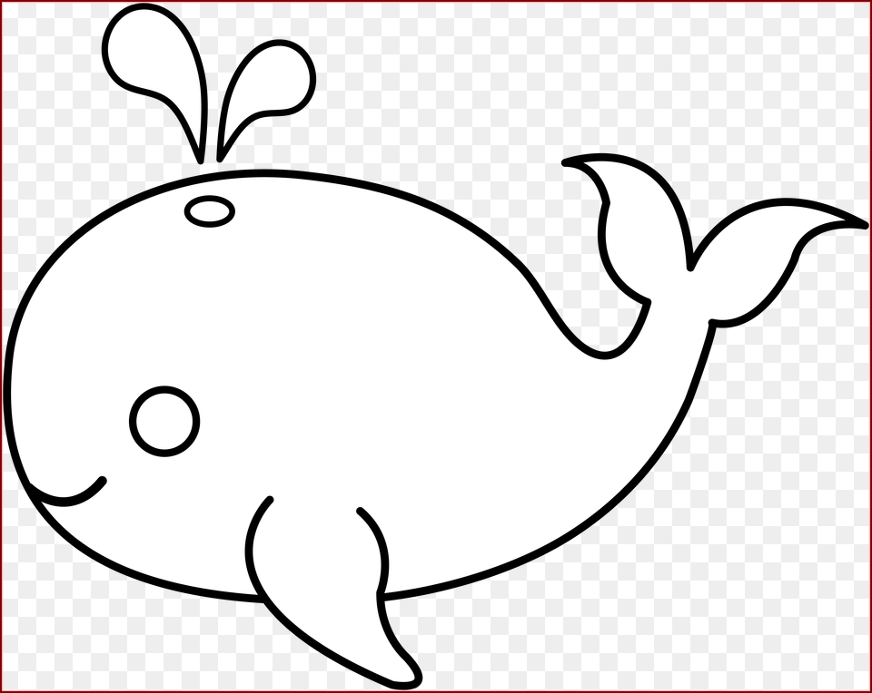 Download Animals Easy To Draw Outline, Stencil, Animal, Fish, Sea Life Png