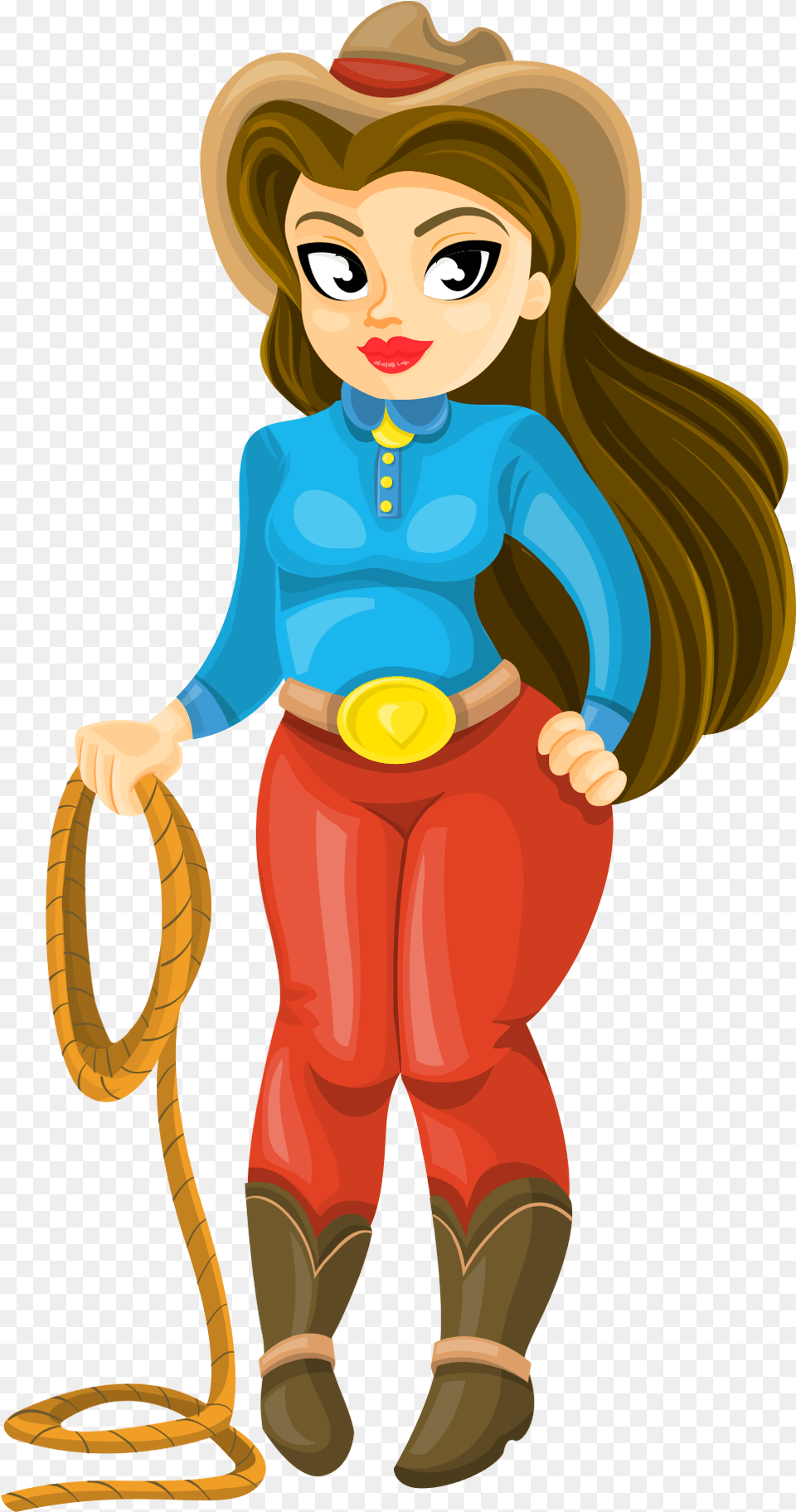 Download Anime Girl For Free Girl Cowboy, Baby, Person, Face, Head Png
