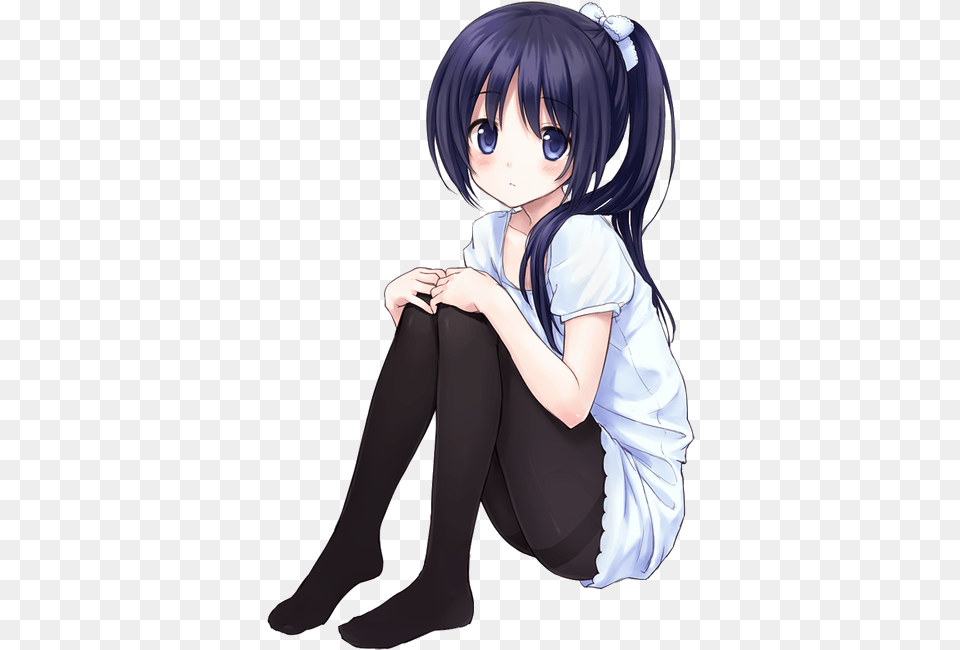 Download Anime Girl Photo Hq Freepngimg Cute Transparent Anime Girl, Book, Comics, Publication, Manga Png Image