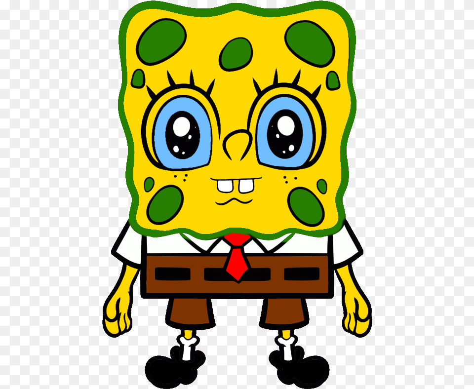 Download Anime Spongebob Anime Spongebob Image Chibi Anime Cute Easy Drawings, Animal, Bear, Mammal, Wildlife Free Png