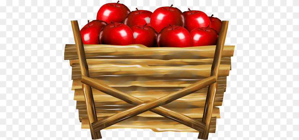 Download Apple Basket Clip Art Apple Basket Clipart, Food, Fruit, Plant, Produce Png