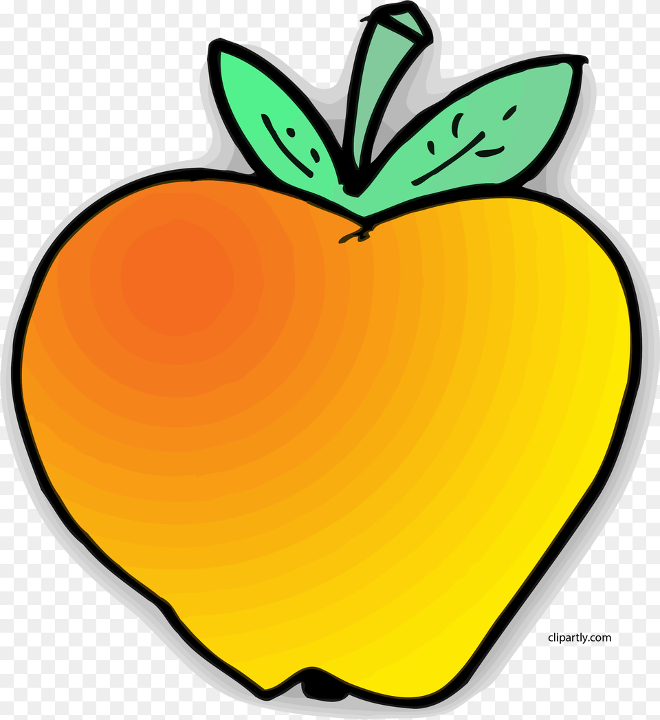 Apple Clip Art Image Food Clipart, Fruit, Plant, Produce, Persimmon Free Png Download