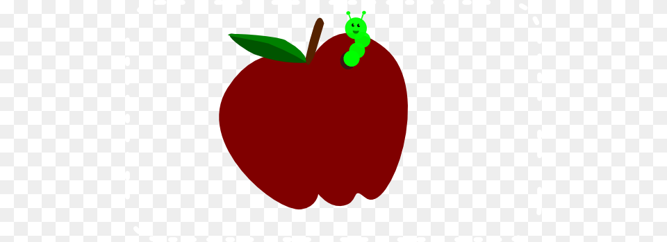 Apple Clipart Apple Clip Art Apple Worm Fruit Food, Plant, Produce, Berry, Strawberry Free Png Download
