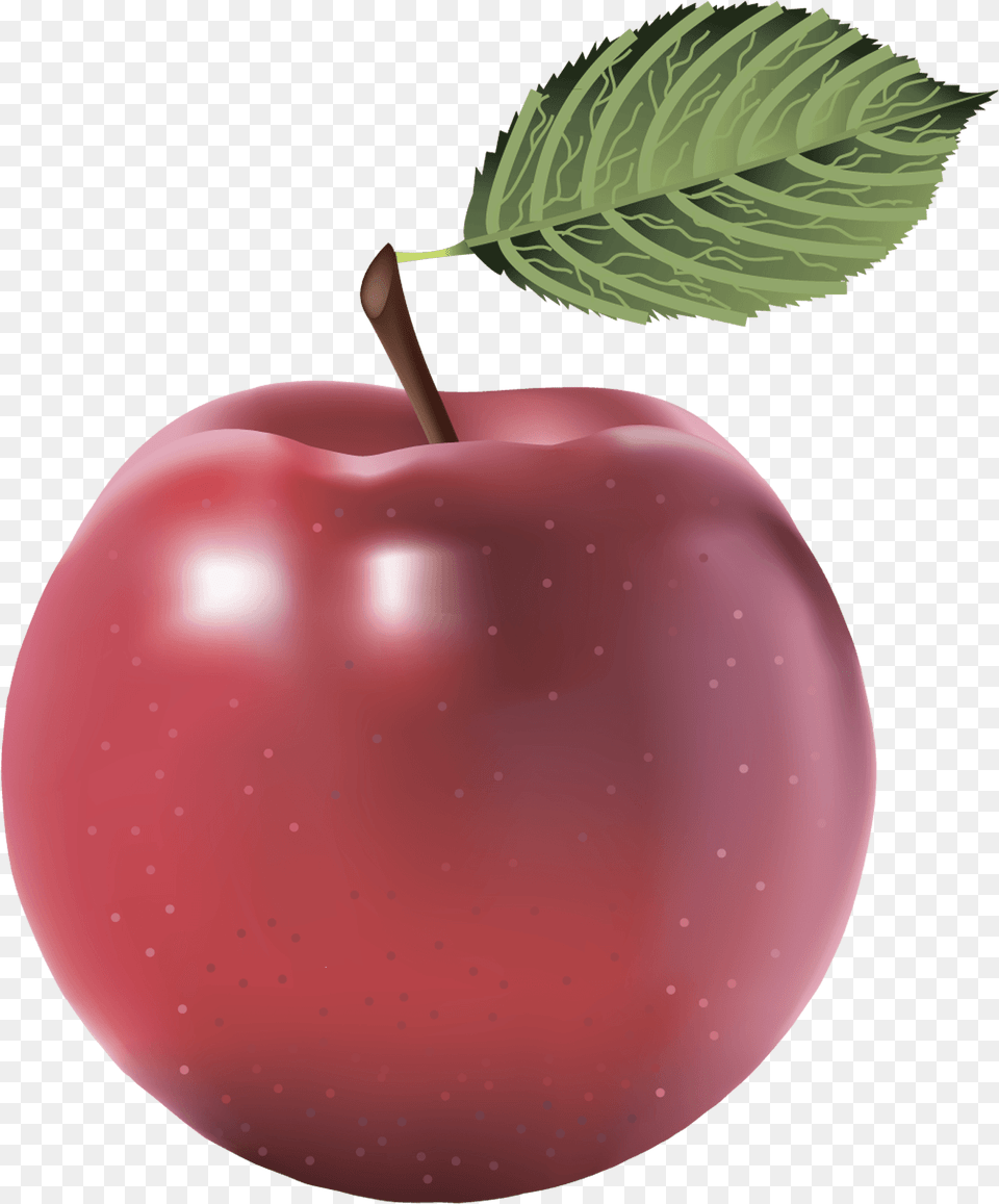 Download Apple Image Clipart Transparent Hq Individual Fruits And Vegetables, Food, Fruit, Plant, Produce Free Png