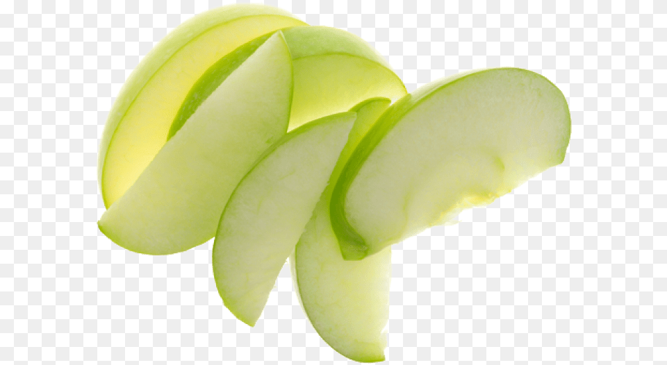 Download Apple Slice Green Apple Slice Green Apple Slice, Weapon, Sliced, Knife, Cooking Png Image