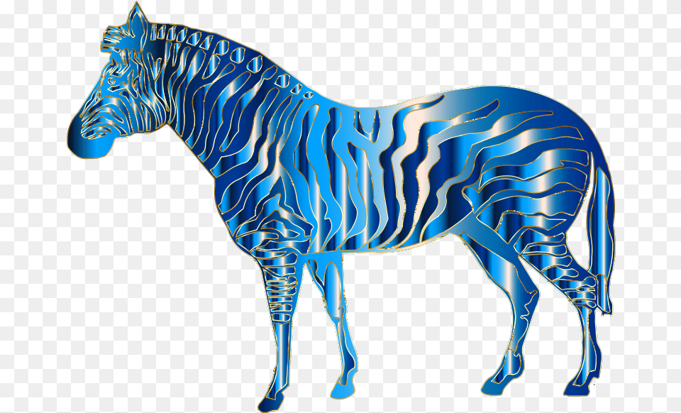 Download Aquamarine Zebra Blue Zebra, Animal, Mammal, Wildlife, Cattle Free Transparent Png