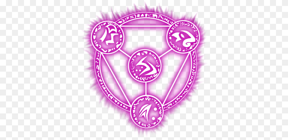 Download Arcane Rune Arcane, Badge, Logo, Purple, Symbol Free Transparent Png