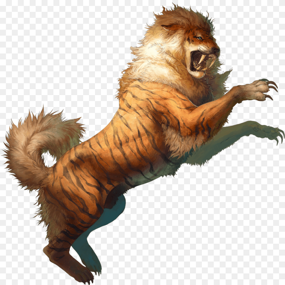 Arcanine Realistico Realistic Pokemon Full Size Real Life Pokemon Arcanine, Animal, Mammal, Tiger, Wildlife Free Png Download