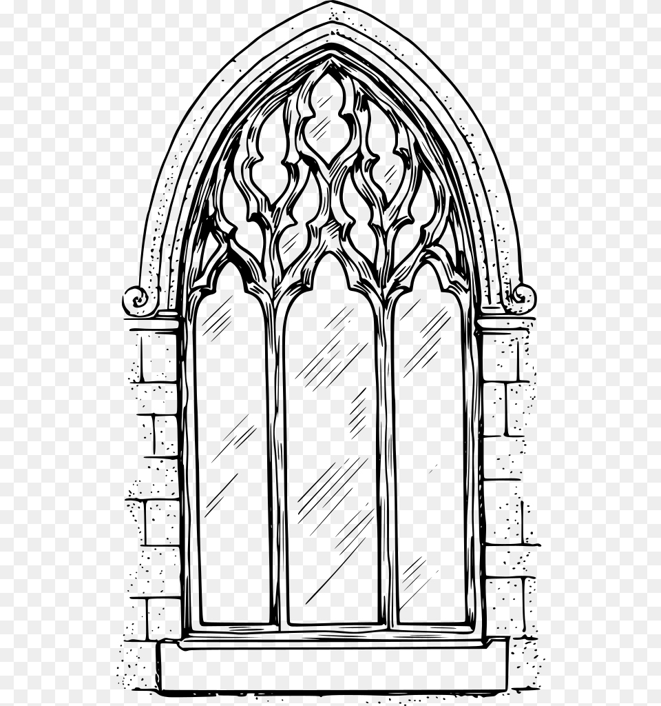 Download Arch Eglise, Gray Free Transparent Png