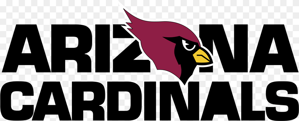 Download Arizona Cardinals 01 Logo Arizona Cardinals, Maroon, Animal, Beak, Bird Free Png