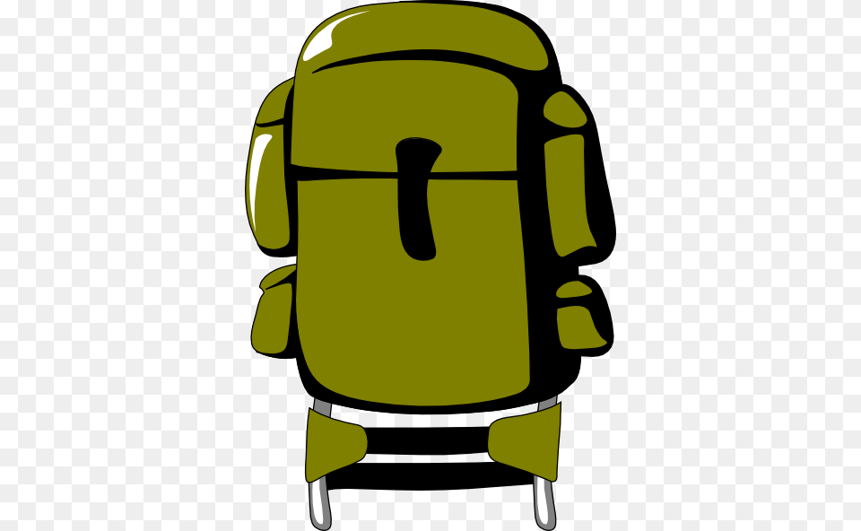 Download Army Green Backpack Clipart, Bag, Clothing, Hardhat, Helmet Png Image
