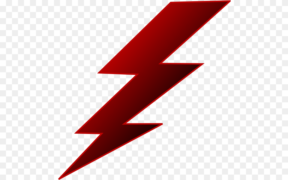 Download Arrow Clipart Electricity Lightning Bolt Red Lightning Clipart, Logo, Text Free Png