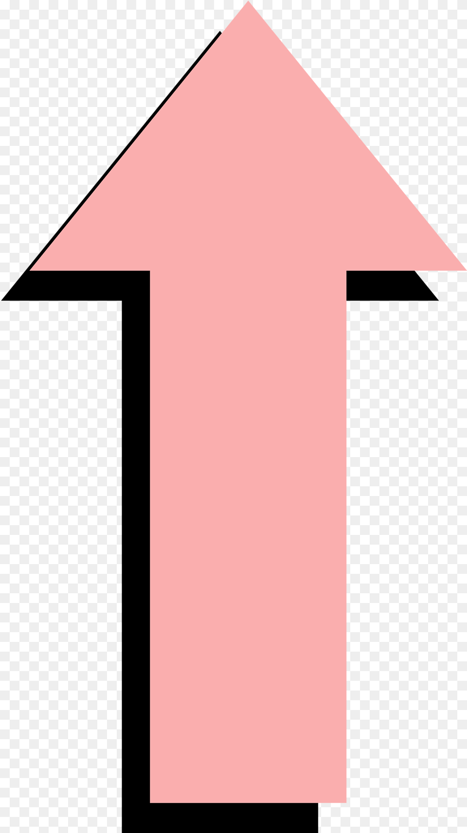 Download Arrow Red Free Stock Photo Pink Arrow Transparent Pink Arrow Pointing Up, Triangle, Cross, Symbol, Outdoors Png