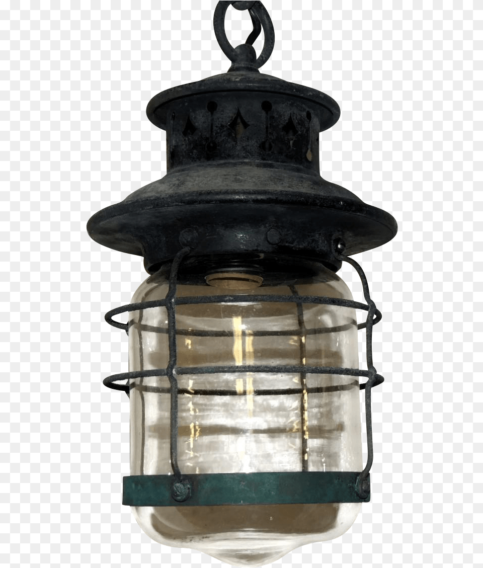 Download Arts And Crafts Lantern Hanging Light Fixture Ceiling Fixture, Lamp, Light Fixture, Chandelier Free Transparent Png