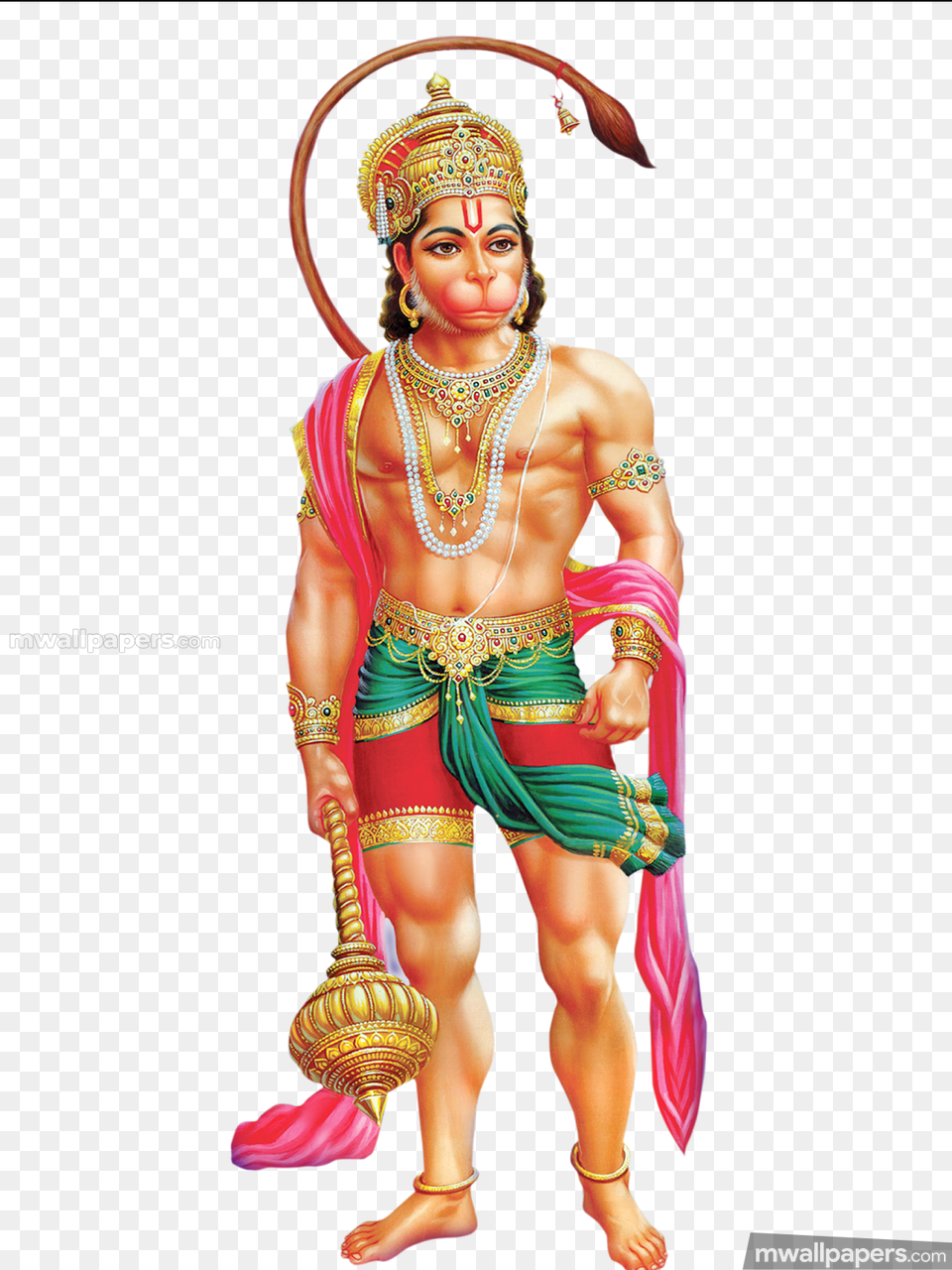 As Androidiphone Wallpaper Lord Hanuman, Woman, Adult, Person, Female Free Png Download