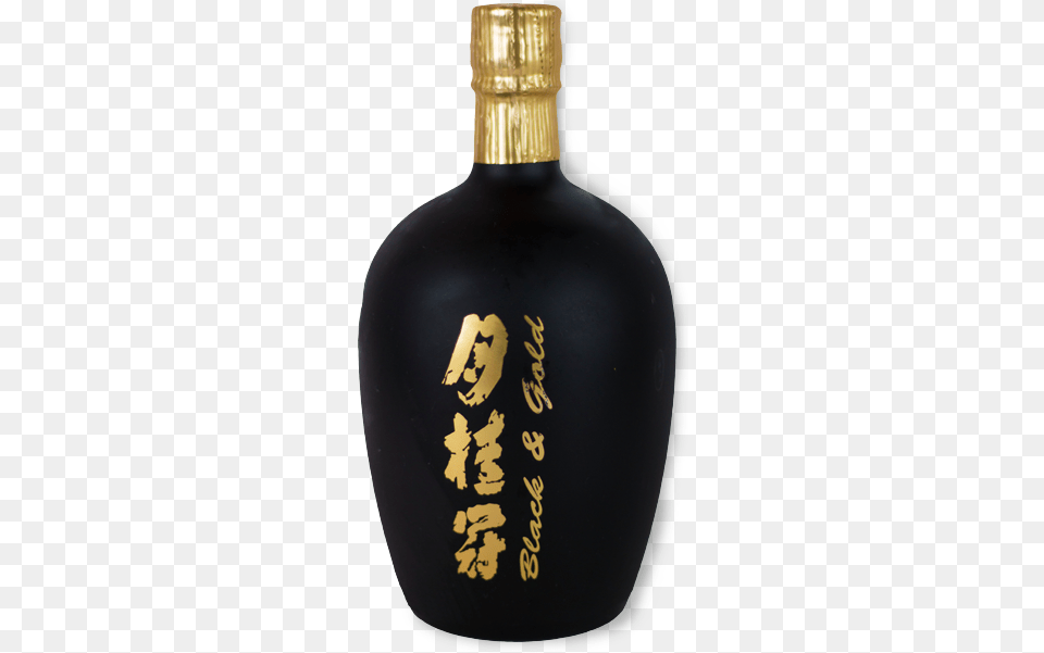 Download Asian Bistro Black And Gold Sake Gekkeikan Black Gekkeikan Black And Gold Sake 720ml, Alcohol, Beverage, Ammunition, Grenade Png Image