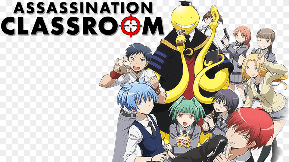 Download Assassination Classroom Transparent Image Assassination Classroom Tome, Publication, Book, Comics, Adult Png