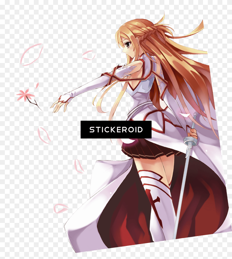 Download Asuna Anime, Manga, Book, Comics, Publication Free Transparent Png