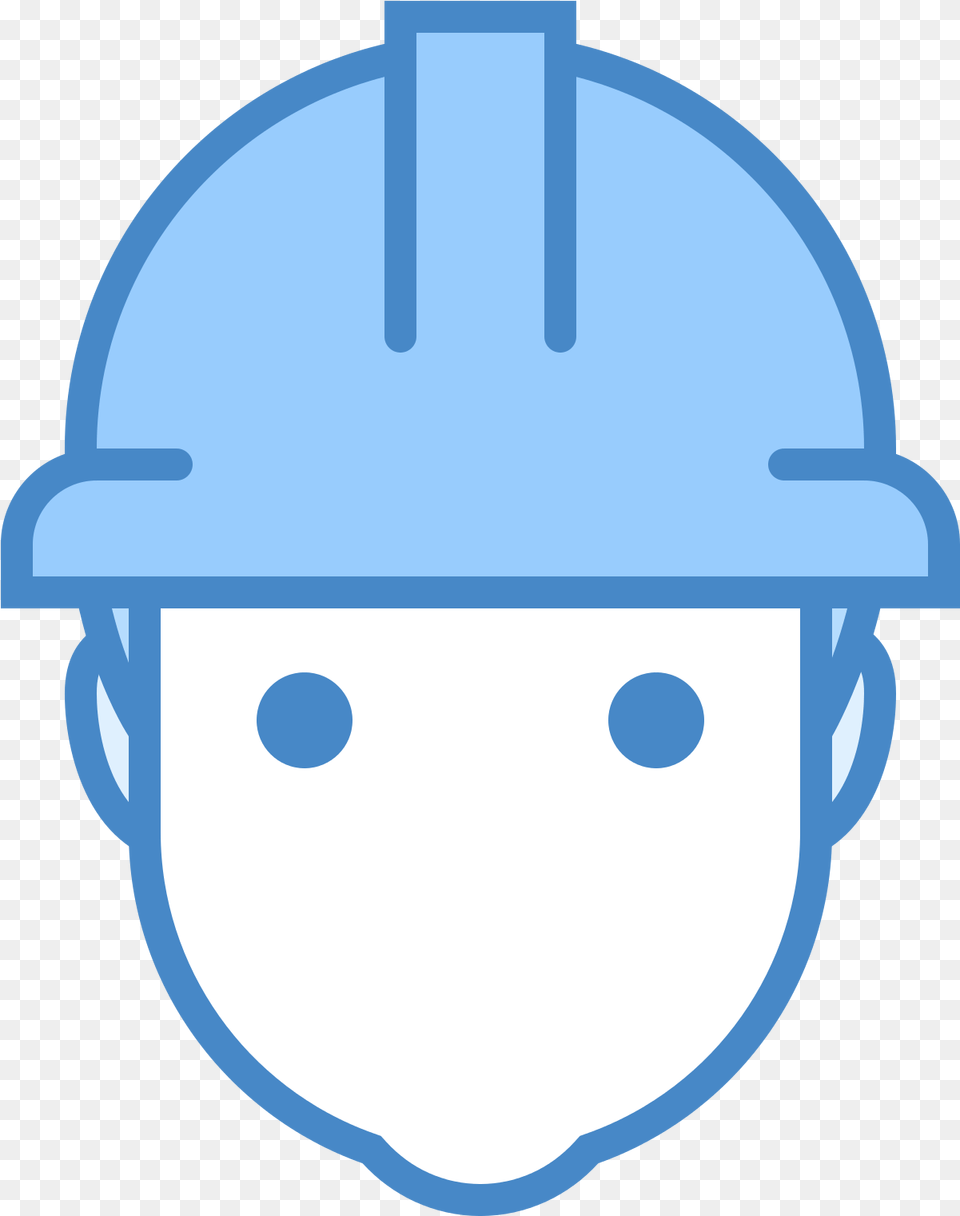 At Icons8 Worker Icon Blue, Clothing, Hardhat, Helmet Free Png Download