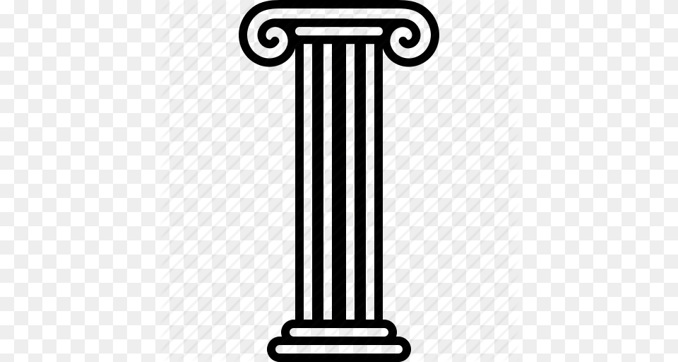 Athens Pillars Transparent Background Clipart Column Clip, Architecture, Pillar Free Png Download