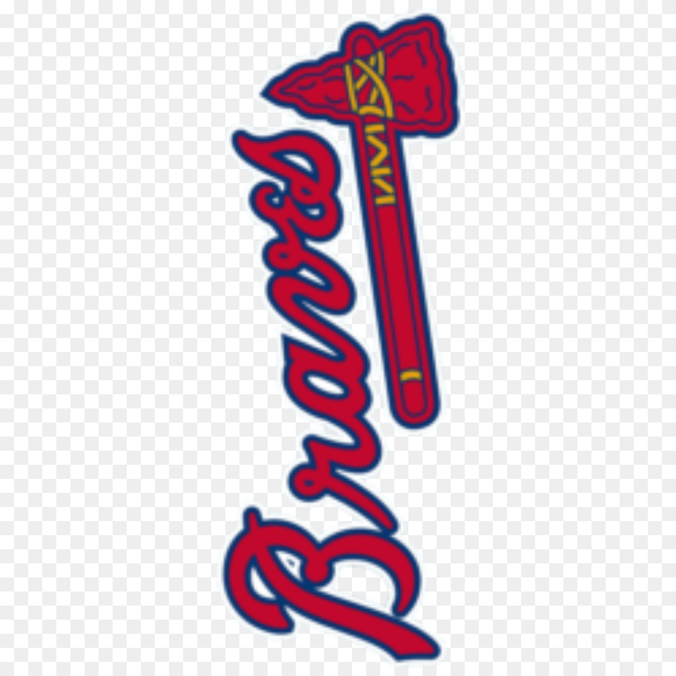 Download Atlanta Braves Mlb Car Decal Clothing Atlanta Atlanta Braves, Dynamite, Weapon, Light, Text Free Transparent Png