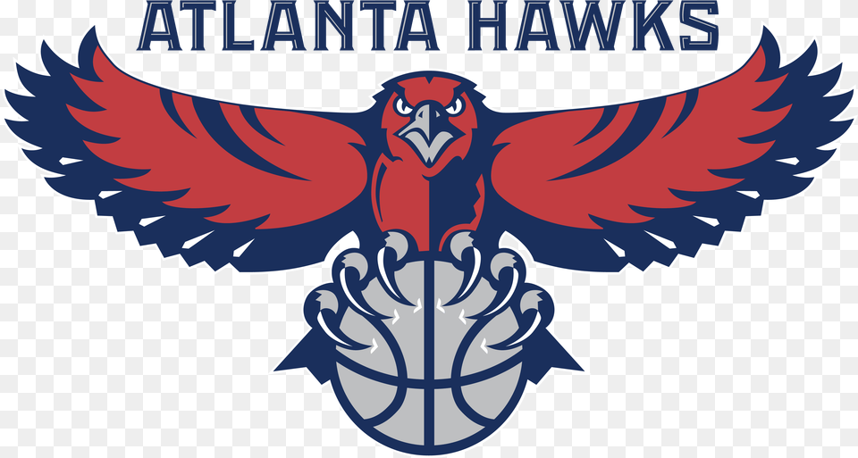Atlanta Hawks Logo Interesting Atlanta Hawks Old Logo, Emblem, Symbol, Baby, Person Free Png Download