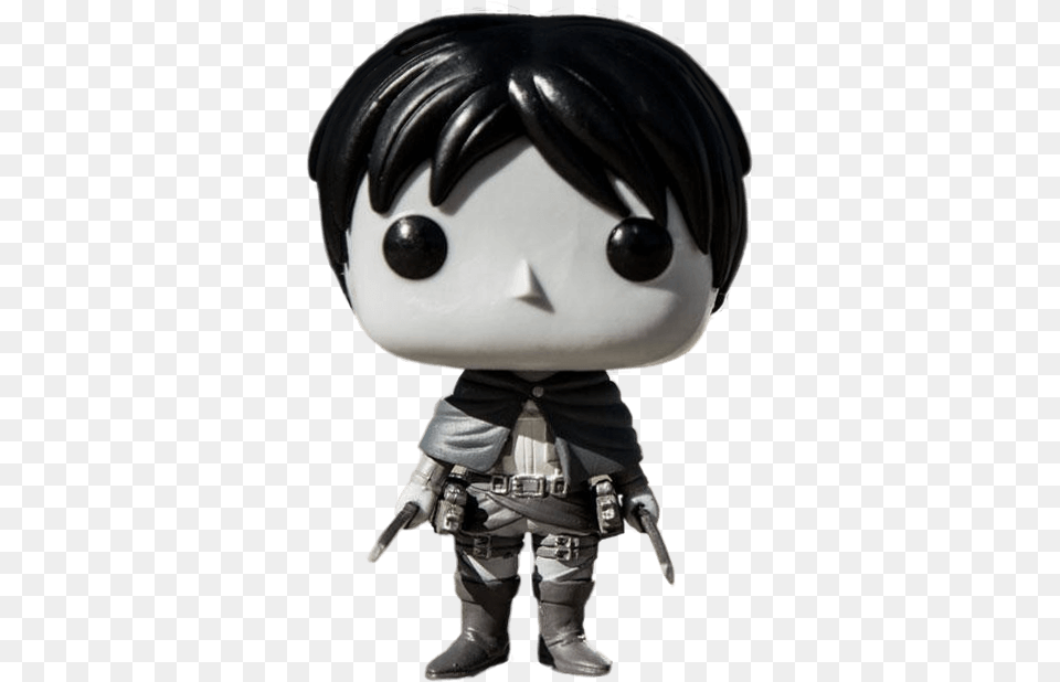 Download Attack Attack On Titan Eren Jaeger Funko Pop Anime Shingeki No Kyojin, Baby, Person, Figurine Png