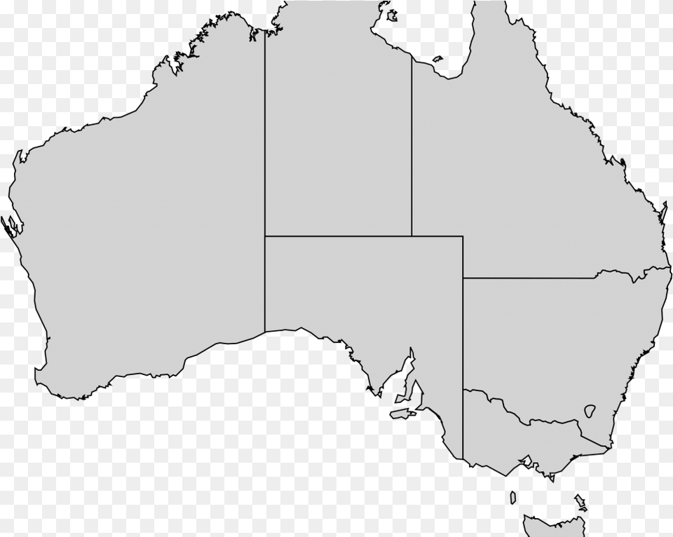 Download Australian States Map Australia, Chart, Plot, Atlas, Diagram Png